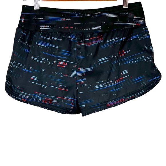 ADIDAS Climalite 2" Running Shorts in Black and Blue Size Small - Picture 3 of 7